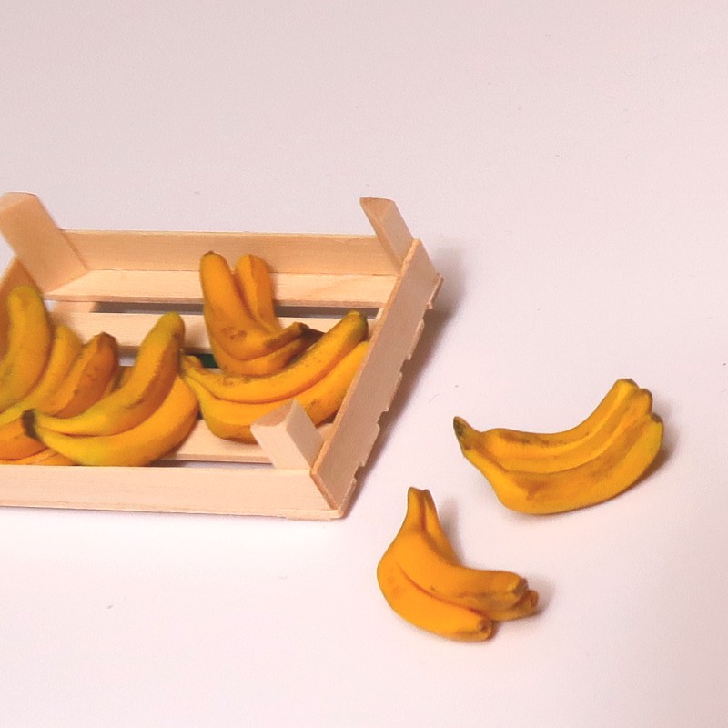 Bananen, Puppenhausminiatur im Maßstab 1zu12