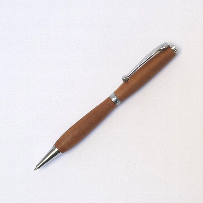 Holzkugelschreiber, handgedrechselt