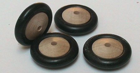 Räder, Durchmesser 22 mm, aus Holz