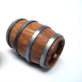 Holzfass, aus Dauben, Miniatur 1zu12