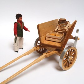 Pferdewagen, im Maßstab 1zu12