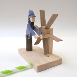 Windmüller - Spielerei aus Holz_Detailbild1