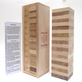 Holzkunde - Spiel, mit 60 Bausteinen, 11 Holzarten