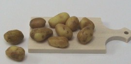 Kartoffeln, Puppenstubenminiatur in 1zu12