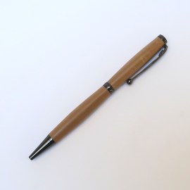 Holzkugelschreiber, Birnenbaum, handgedrechselt