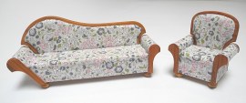 Sofa, Puppenstubenmöbel in 1zu12