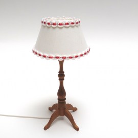 Stehlampe, 12 Volt, Puppenstubenmöbel im Maßstab 1zu12