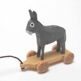 Ziehtier Esel, Miniatur 1zu12